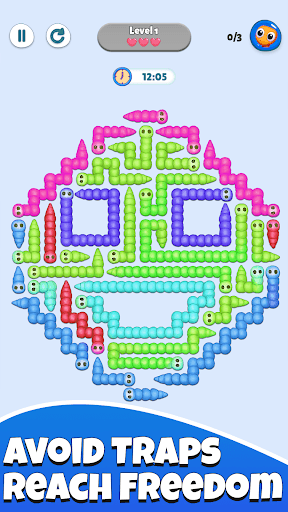 Snake Out: Escape Puzzle Game screenshot 4 - screenshot