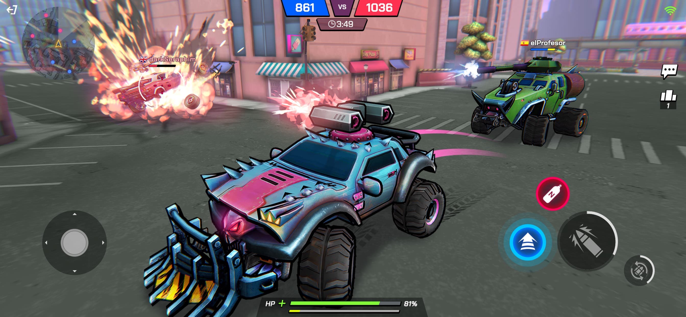 Battle Cars: Nitro PvP Shooter screenshot 3 - screenshot