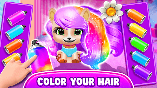 Hairstyle: pet care salon game screenshot 8 - screenshot