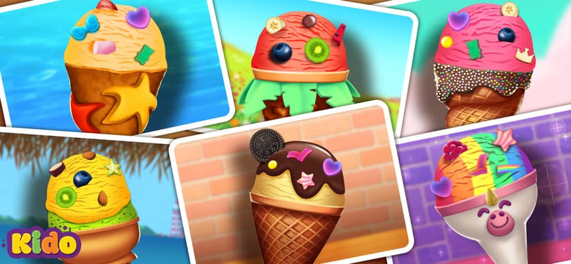 Ice Cream Making Game For Kids screenshot 6 - screenshot