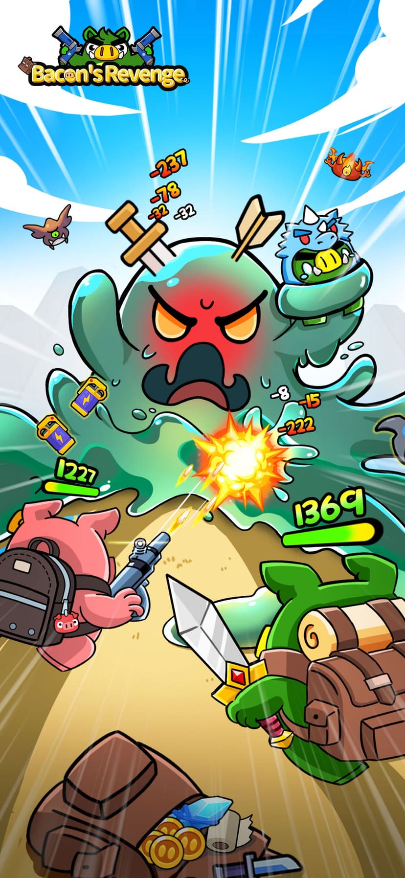 Bacon's Revenge screenshot 1 - screenshot