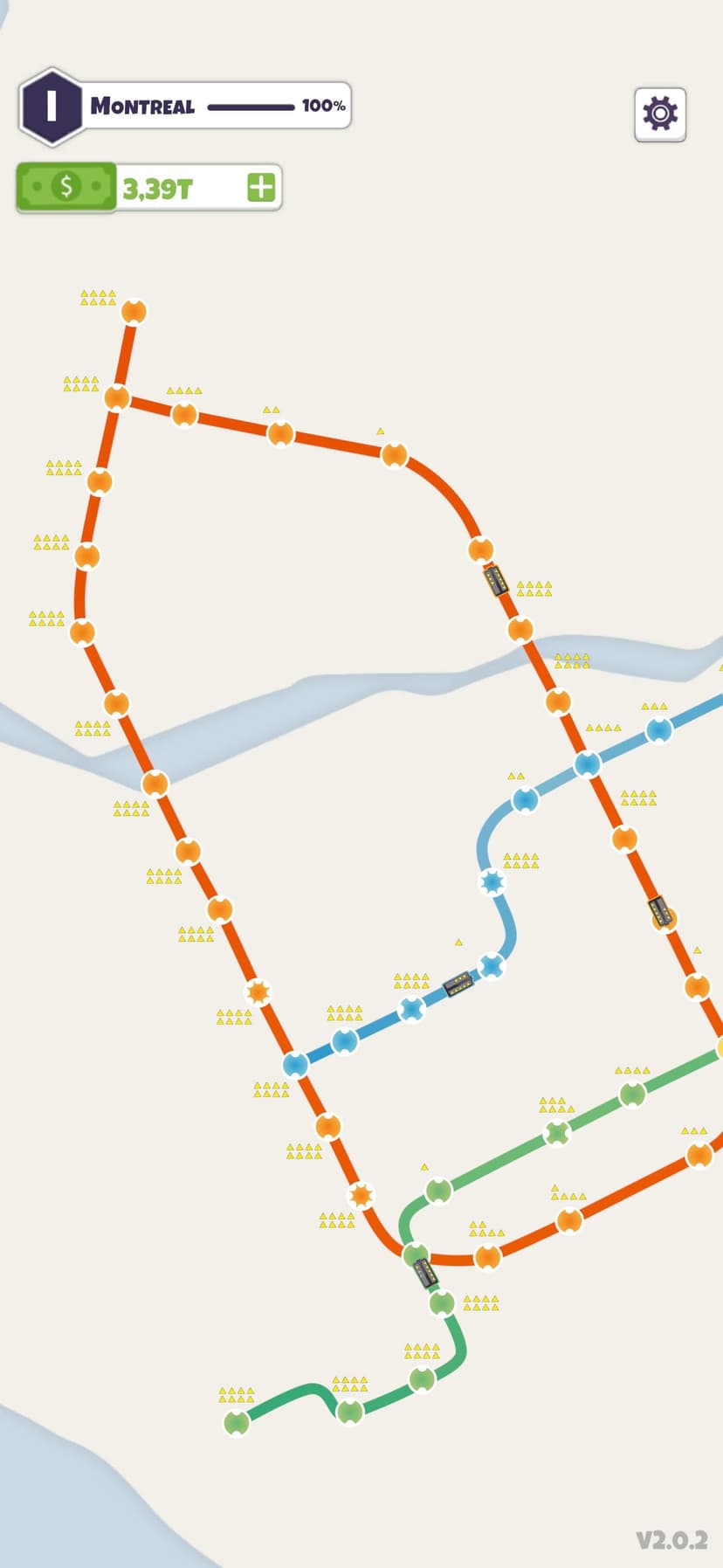 Subway Connect: Idle Metro Map screenshot 3 - screenshot