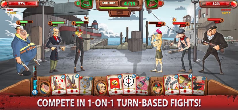 Mafioso: mafia duel TBS RPG screenshot 1 - screenshot