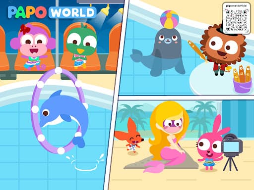 Papo Town Ocean Park -for kids screenshot 9 - screenshot