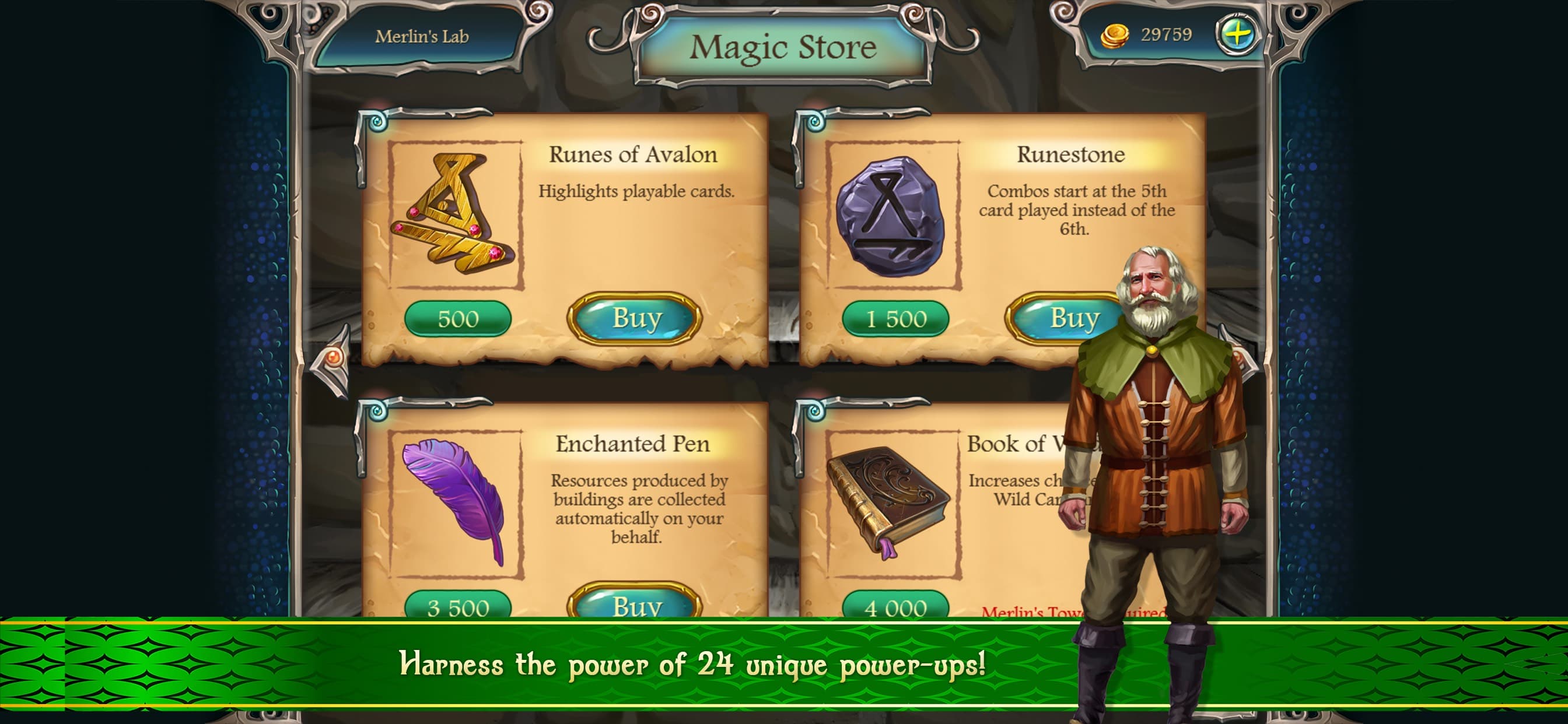 Avalon Legends Solitaire 2 screenshot 5 - screenshot