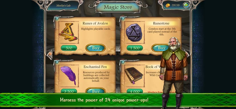 Avalon Legends Solitaire 2 screenshot 5 - screenshot