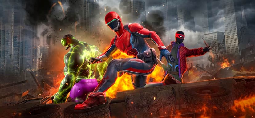 Super hero justice war league screenshot 1 - screenshot