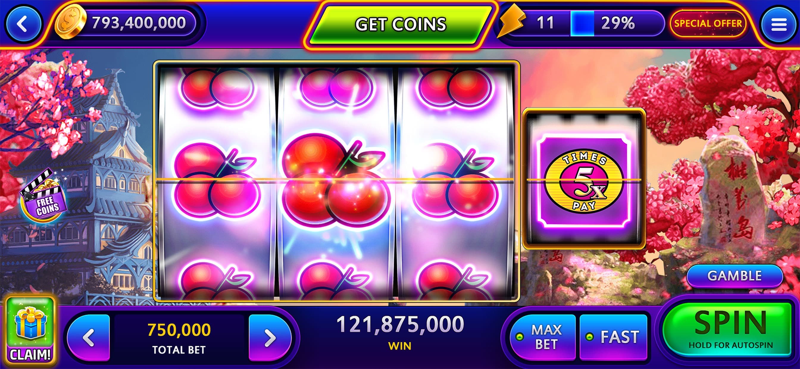 777 Vegas Classic Slots Casino screenshot 3 - screenshot