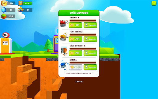 Ground Digger: Lava Hole Drill screenshot 15 - screenshot