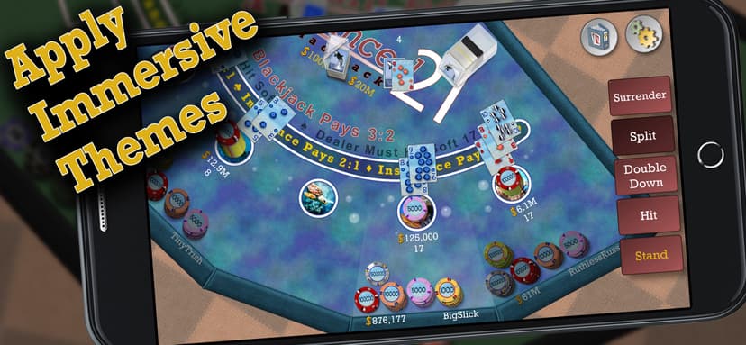 Advanced 21 Blackjack screenshot 3 - screenshot