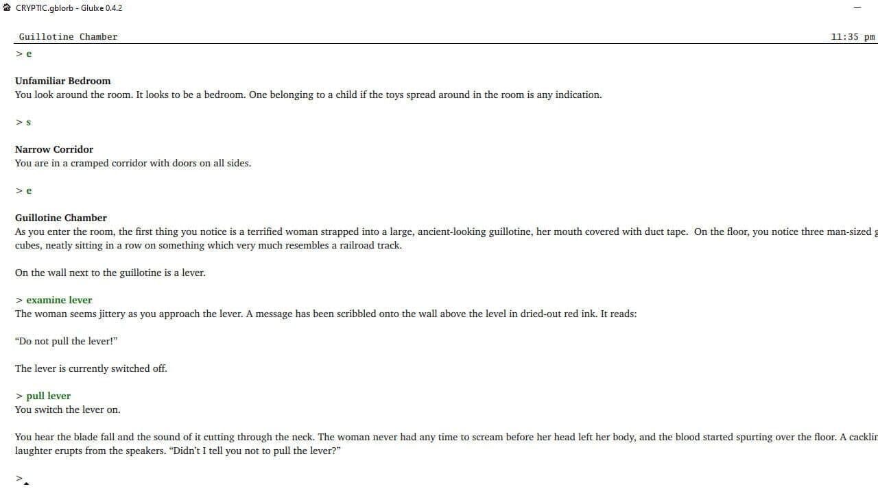 Null - screenshot