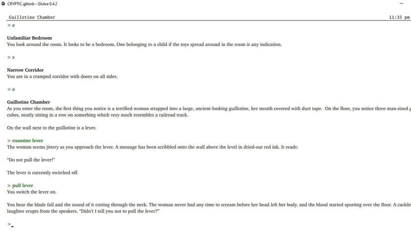 Null - screenshot