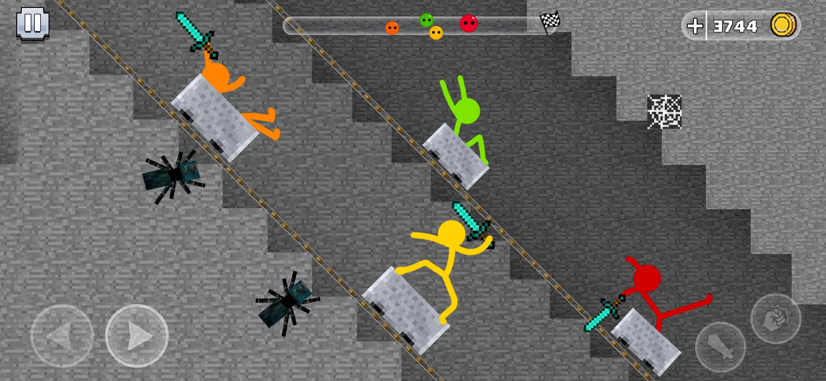 Stickman Parkour Race & Jump screenshot 2 - screenshot