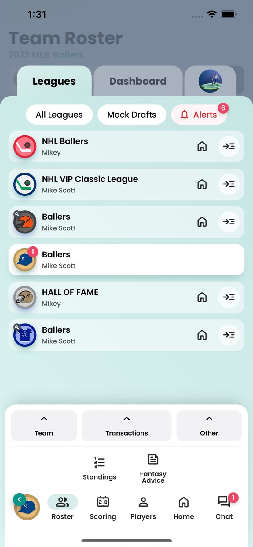 Fantrax Fantasy Sports screenshot 6 - screenshot