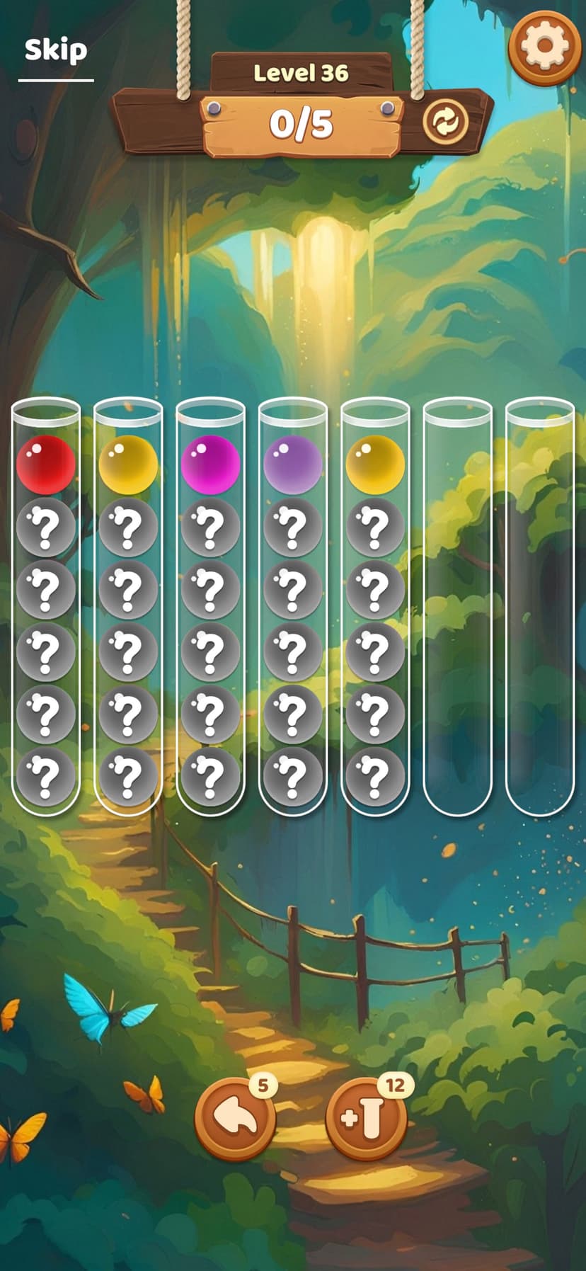 Ball Sort Match:Woody Puzzle screenshot 2 - screenshot
