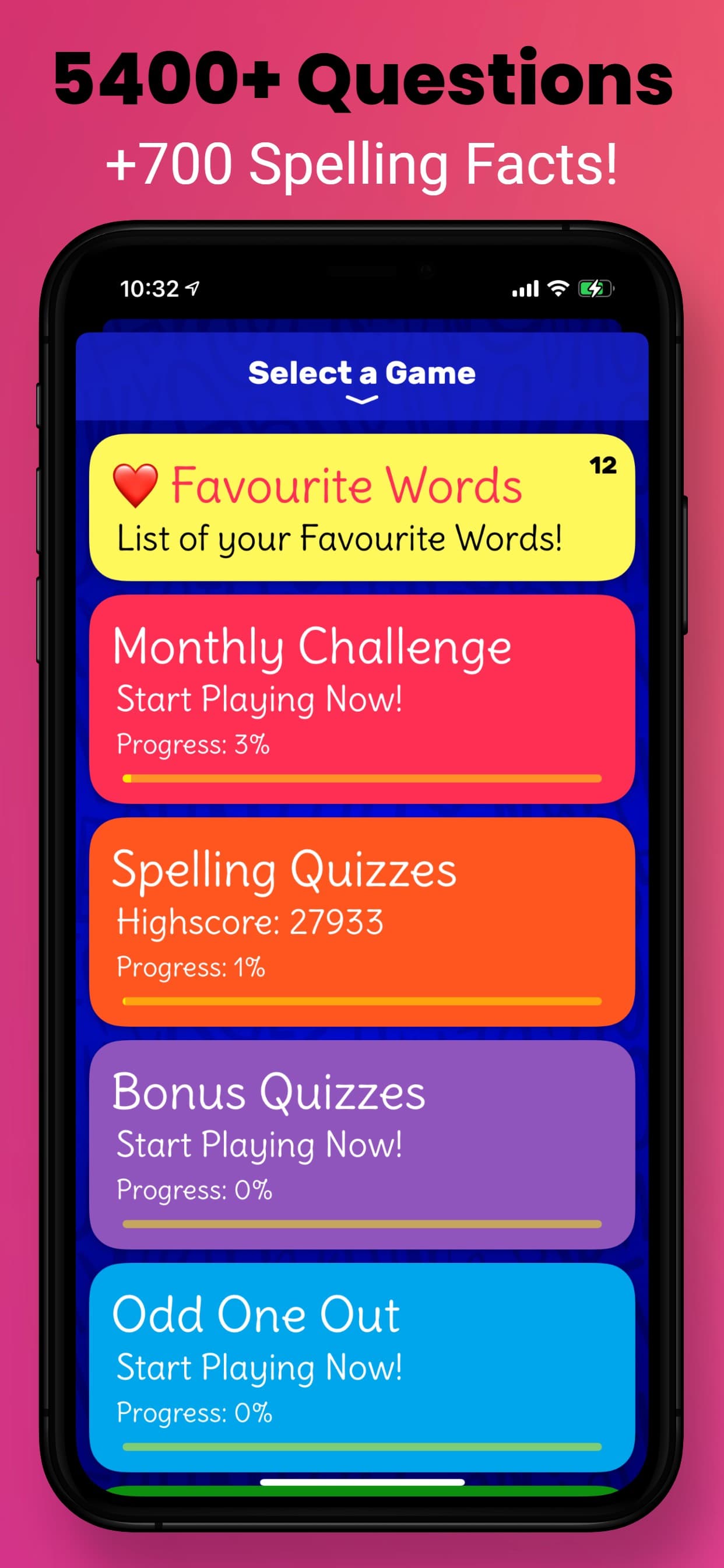 Ultimate English Spelling Quiz screenshot 2 - screenshot
