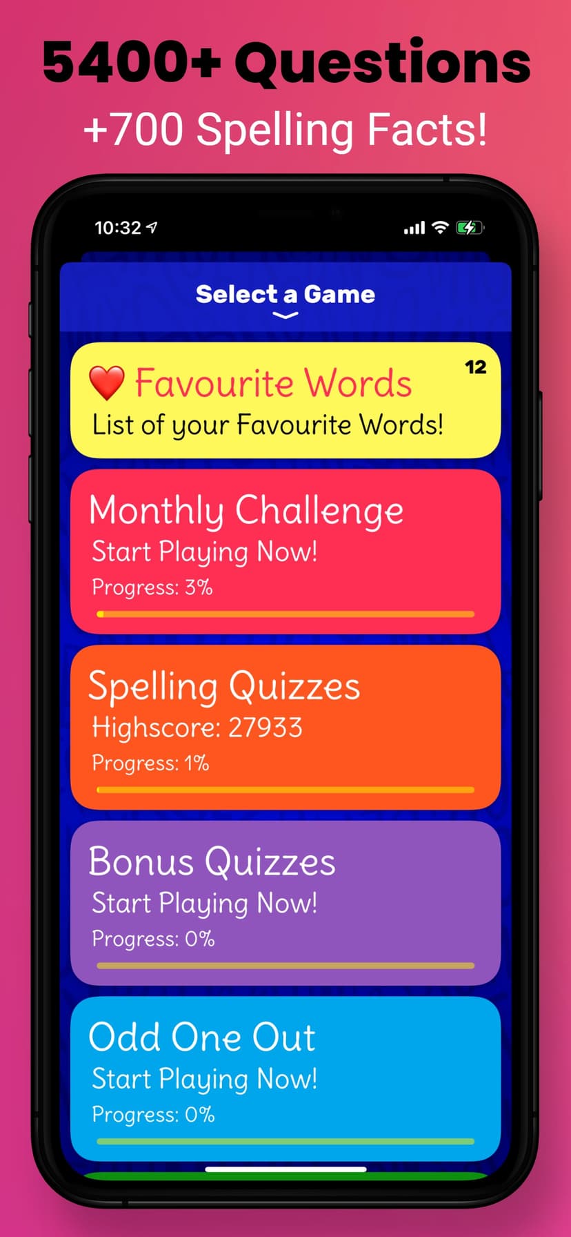Ultimate English Spelling Quiz screenshot 2 - screenshot