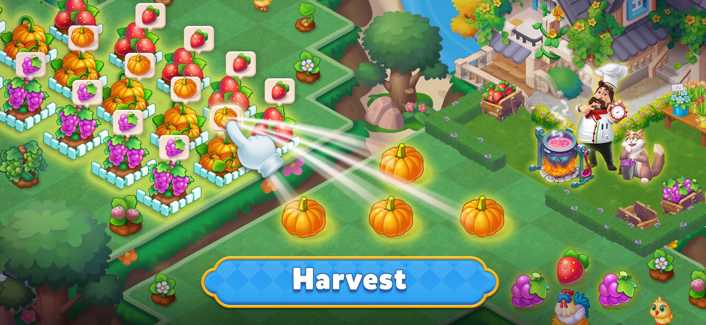 Merge HomeTown: Merge Games screenshot 3 - screenshot
