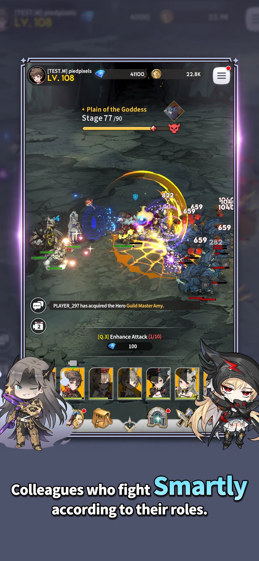 Gran Saga Idle:KNIGHTSxKNIGHTS screenshot 3 - screenshot