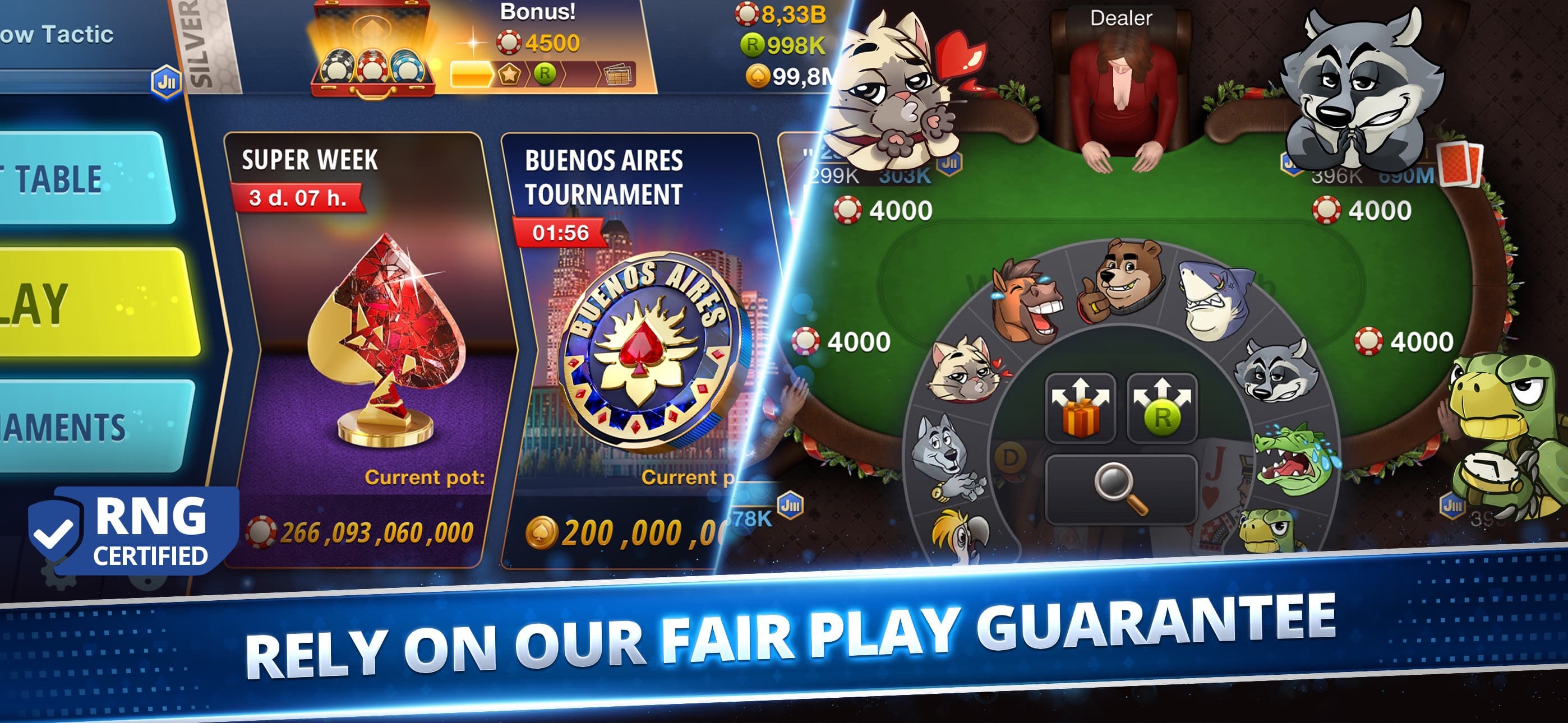 Poker Royale: Holdem, Omaha screenshot 1 - screenshot