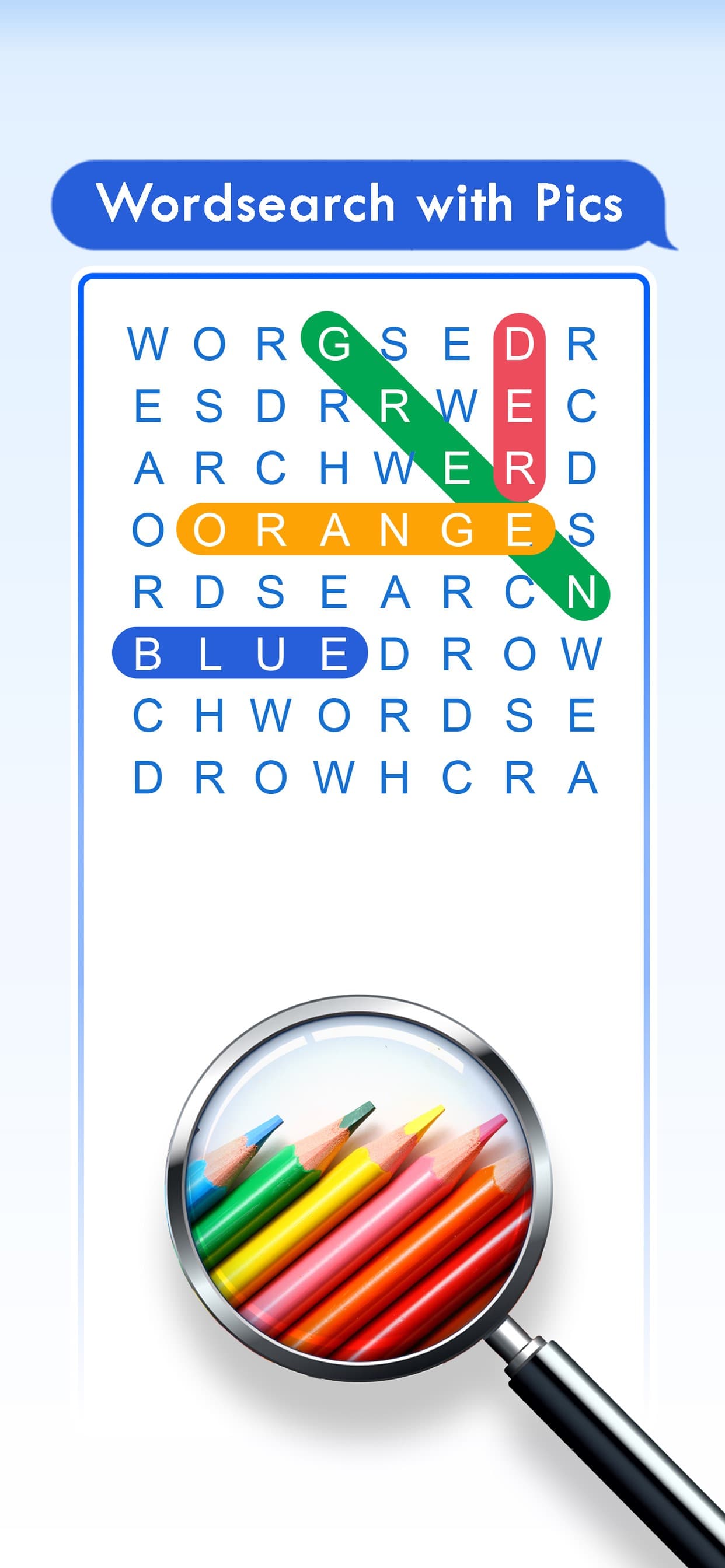 100 PICS Word Search Puzzles screenshot 1 - screenshot