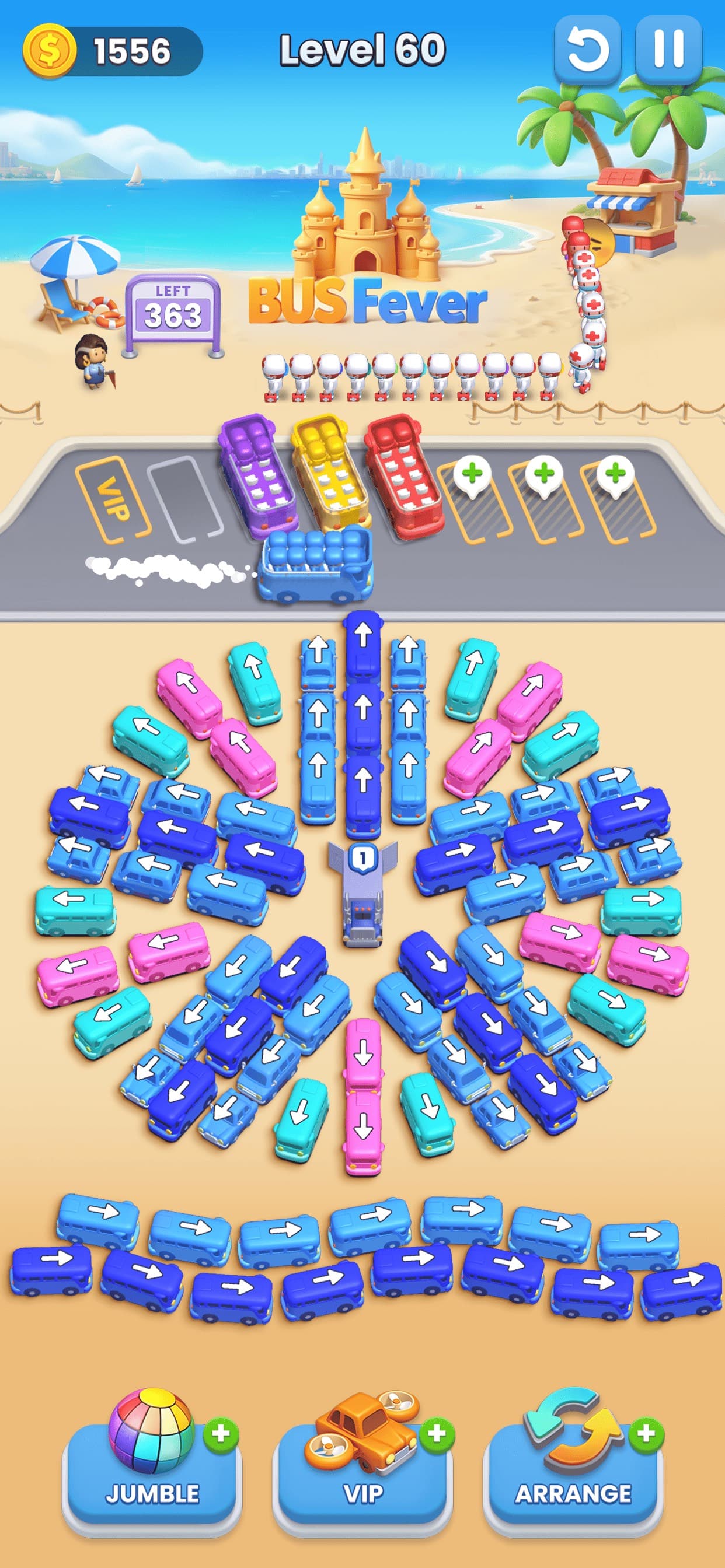 Bus Fever-Car Jam Escape screenshot 4 - screenshot
