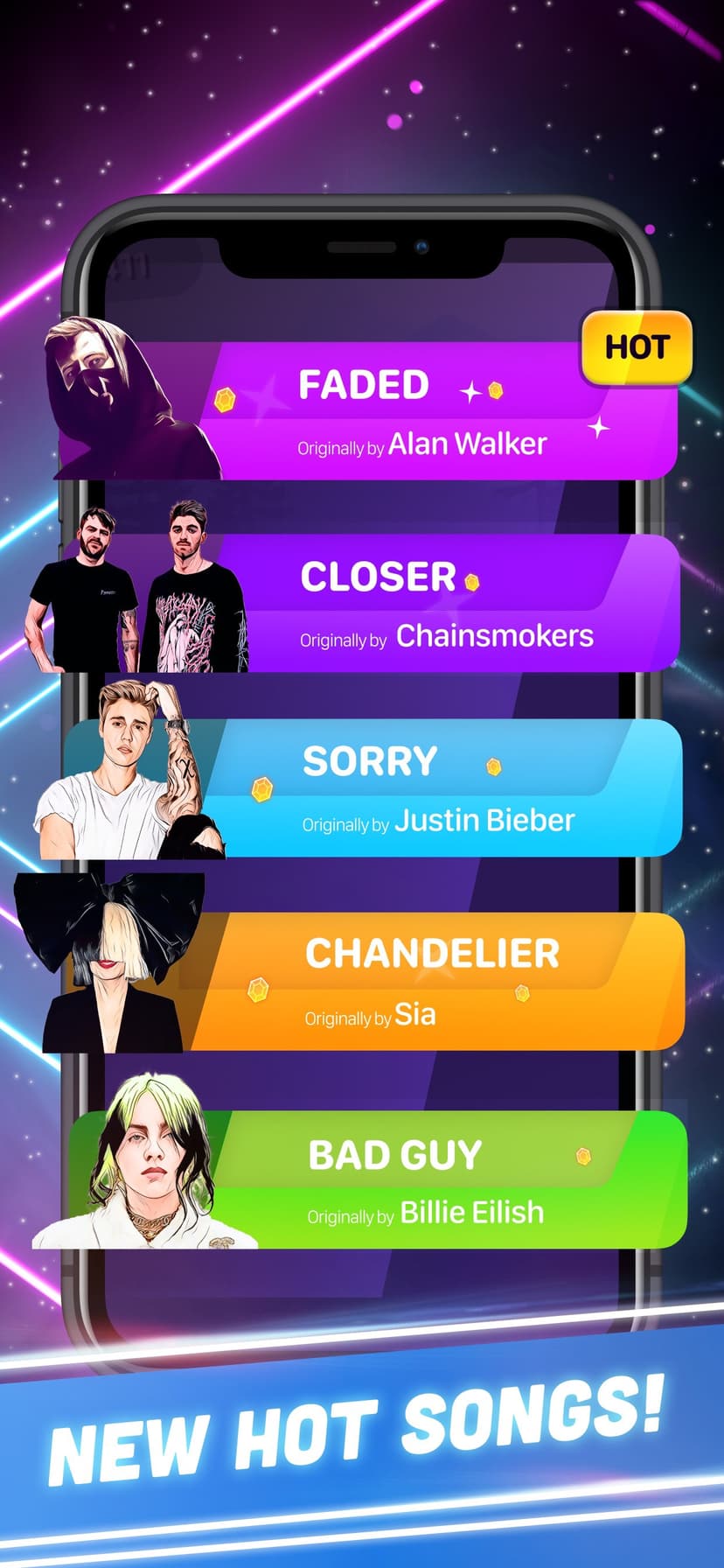Beat Tiles 3D: Music Game screenshot 1 - screenshot