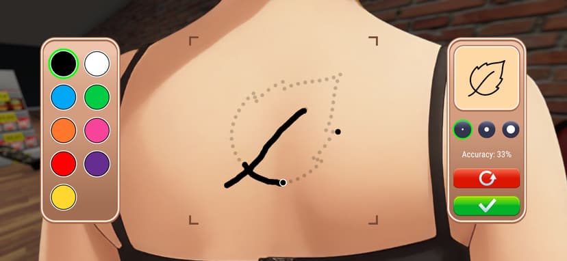 Tattoo Studio Simulator screenshot 2 - screenshot