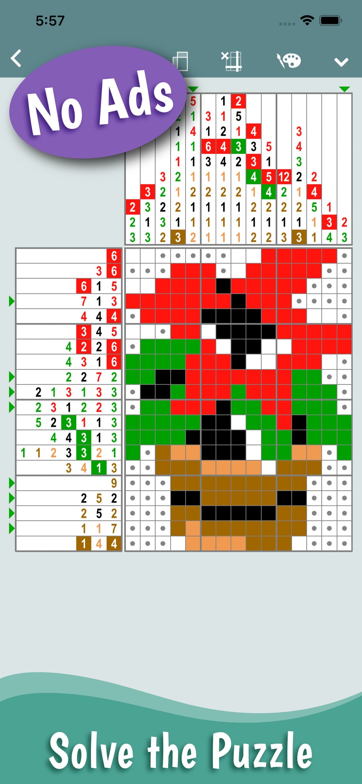 Pic-a-Pix: Nonogram Color screenshot 1 - screenshot