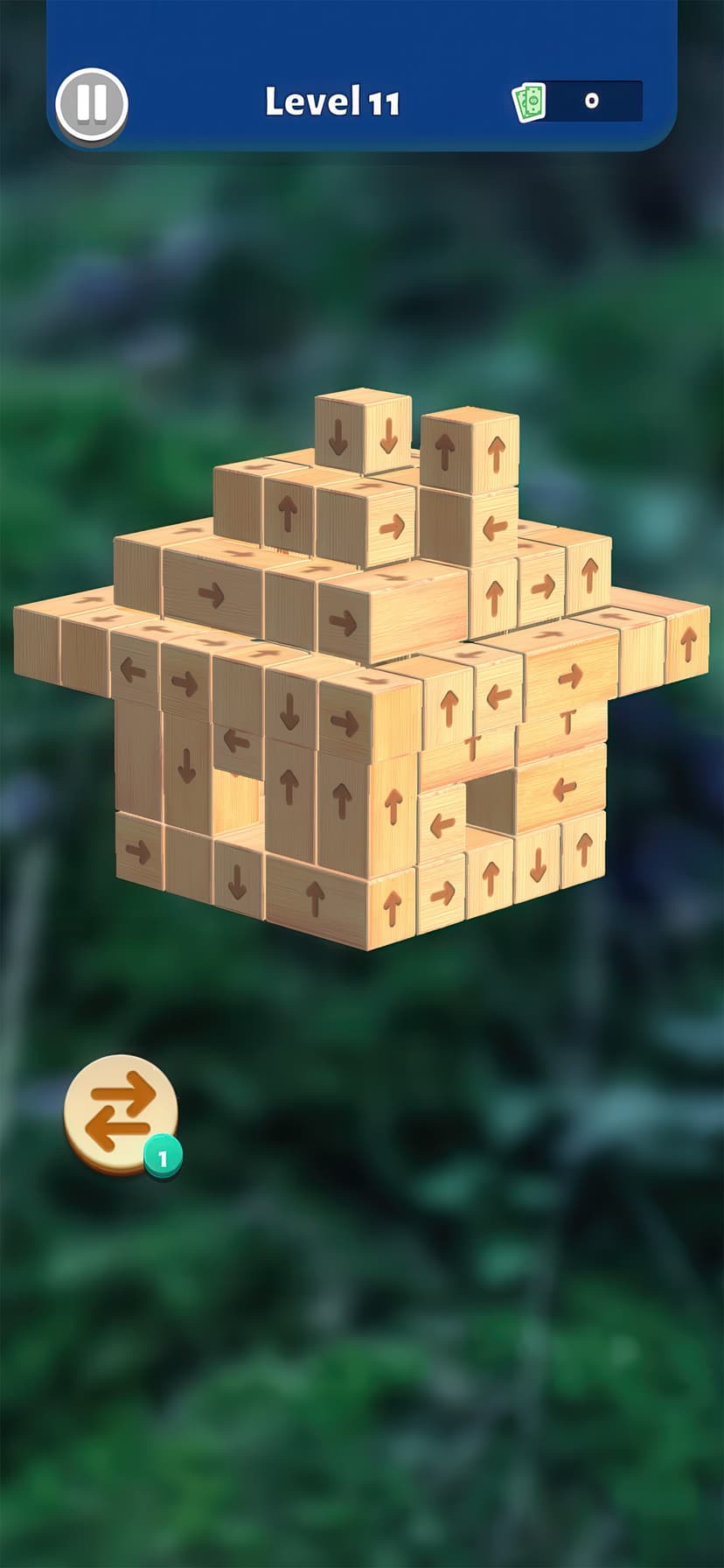 Tap 3D Wood Block Away screenshot 3 - screenshot