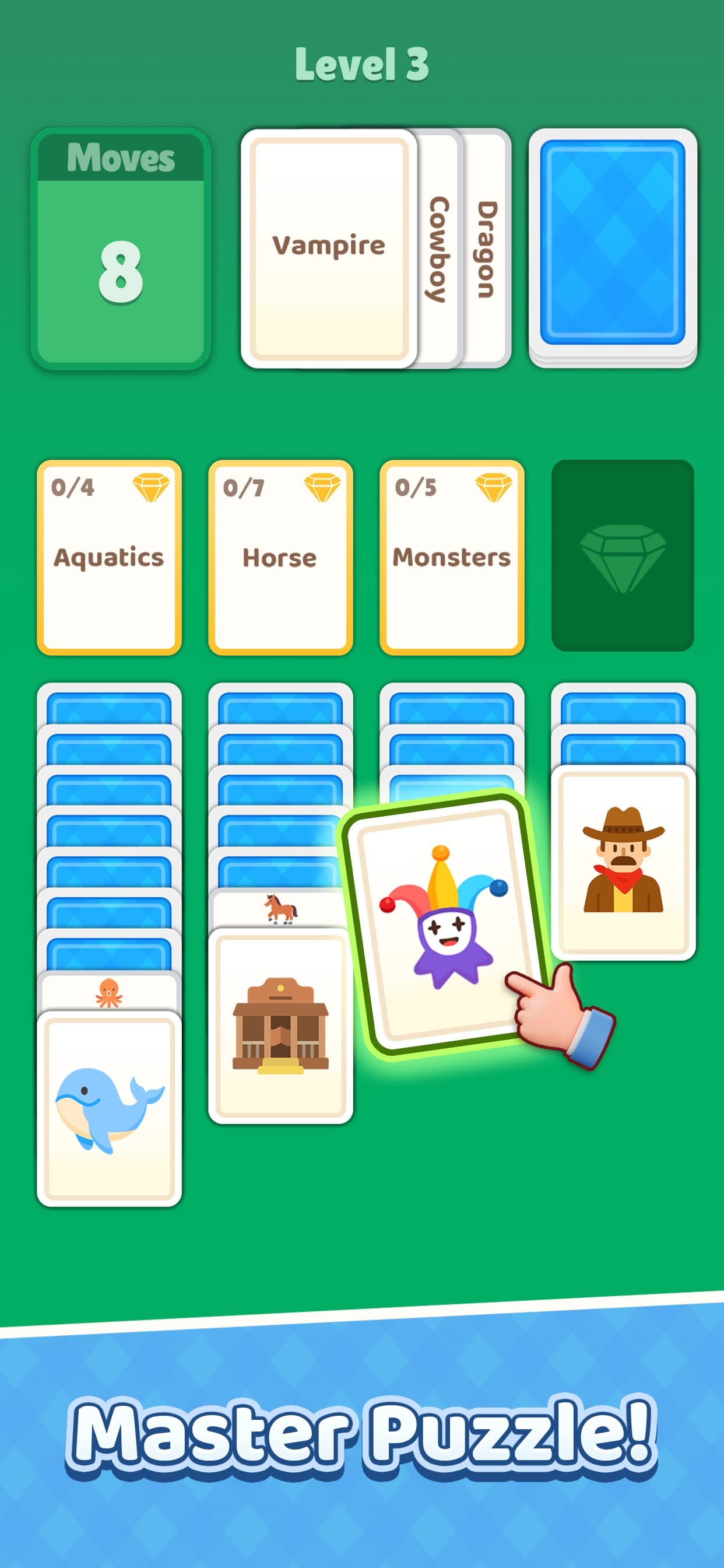 Card Solitaire: Word Game screenshot 1 - screenshot
