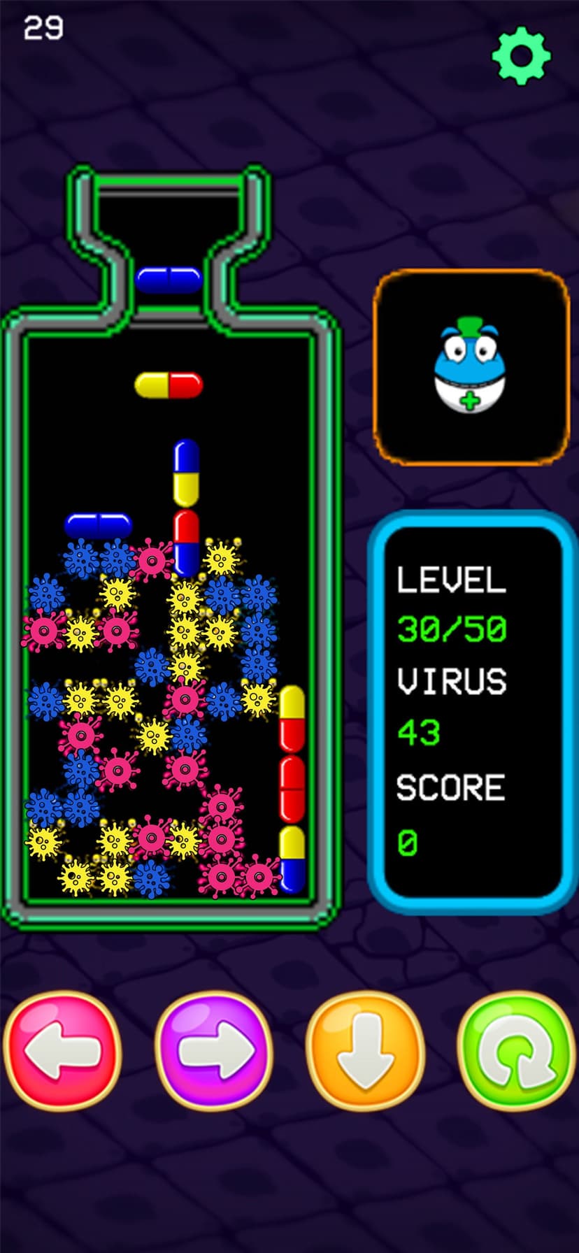 Dr.Virus : Pill Classic screenshot 1 - screenshot