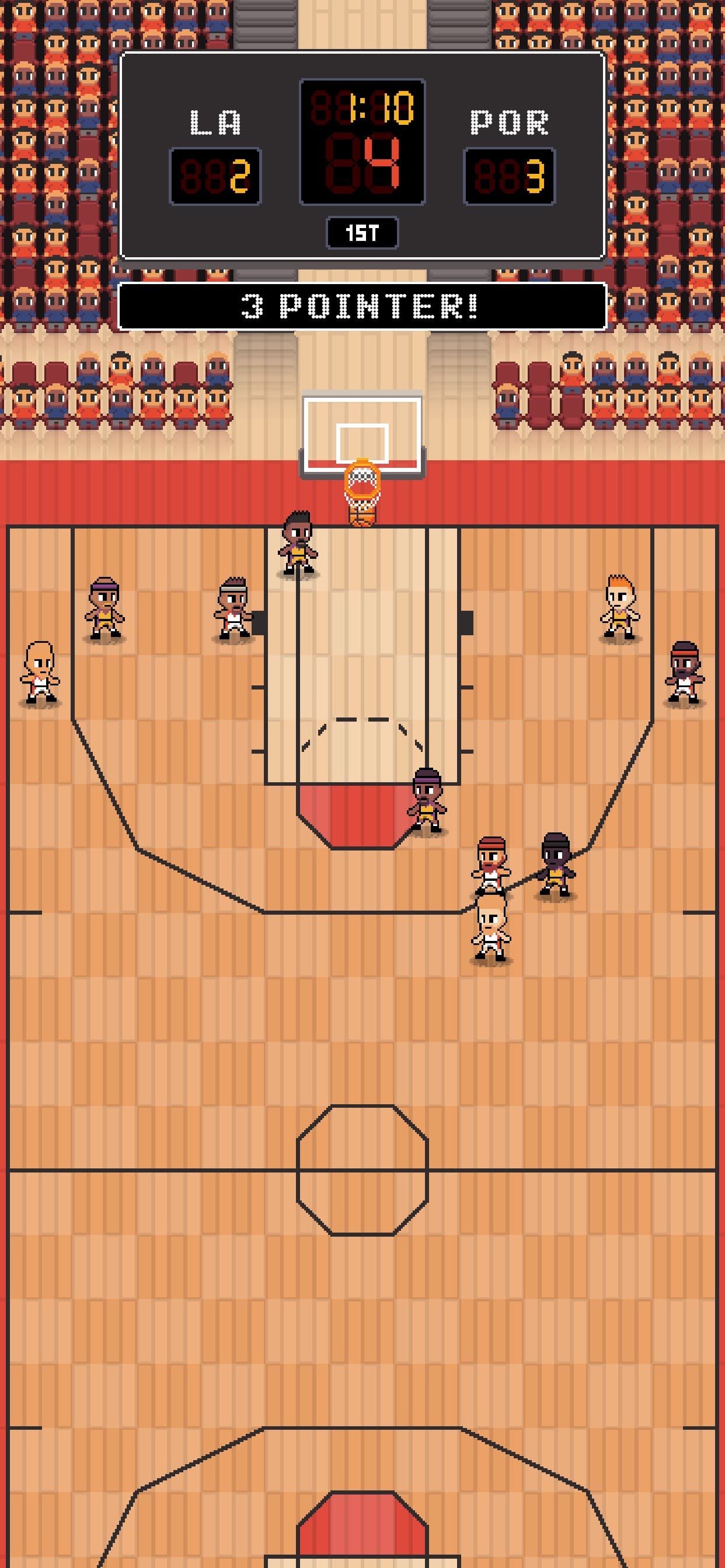 Hoop League Tactics screenshot 1 - screenshot