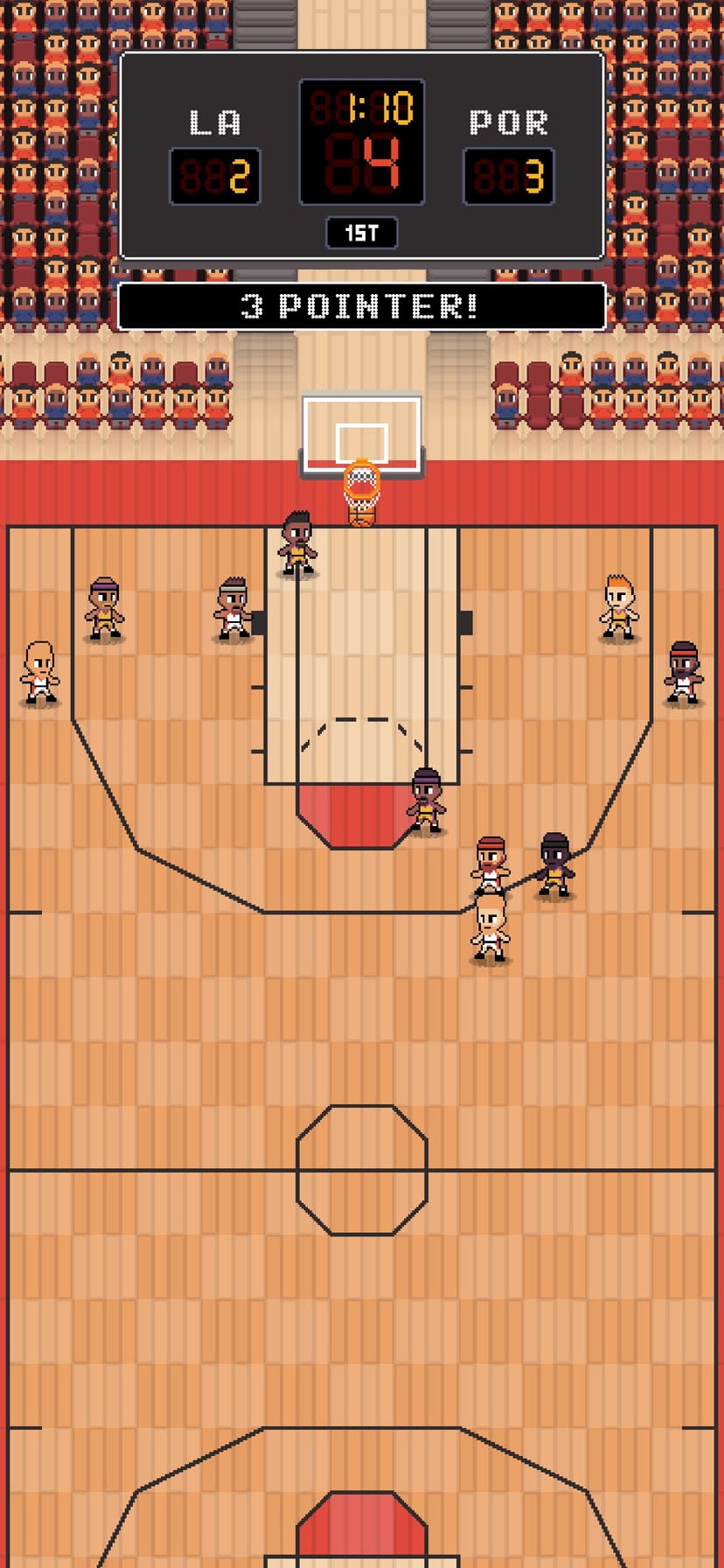 Hoop League Tactics screenshot 1 - screenshot