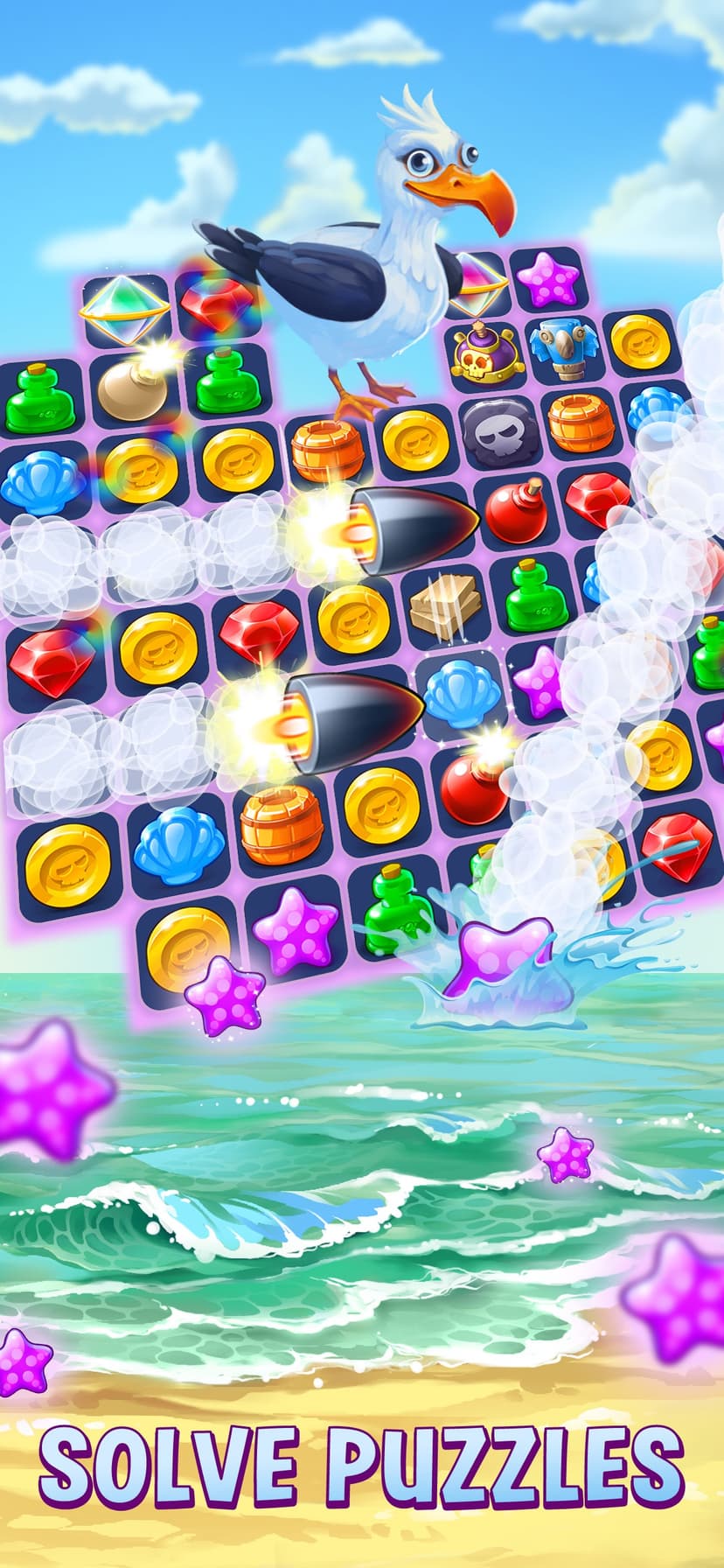 Pirates & Pearls: Match 3 Game screenshot 2 - screenshot