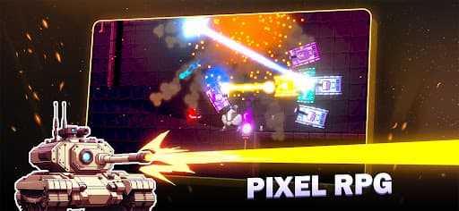 Laser Tanks: Pixel RPG screenshot 1 - screenshot