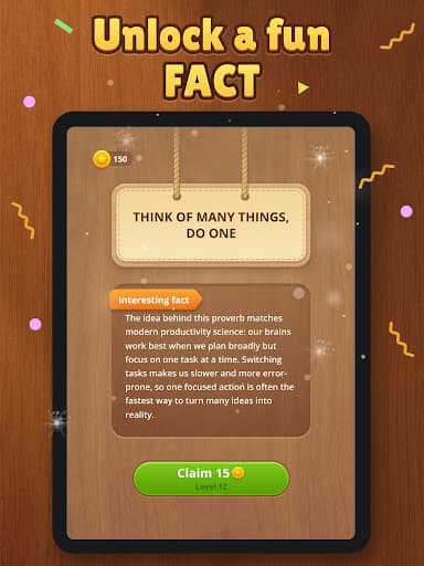 Phrasevibe: Word Sort Puzzle screenshot 13 - screenshot