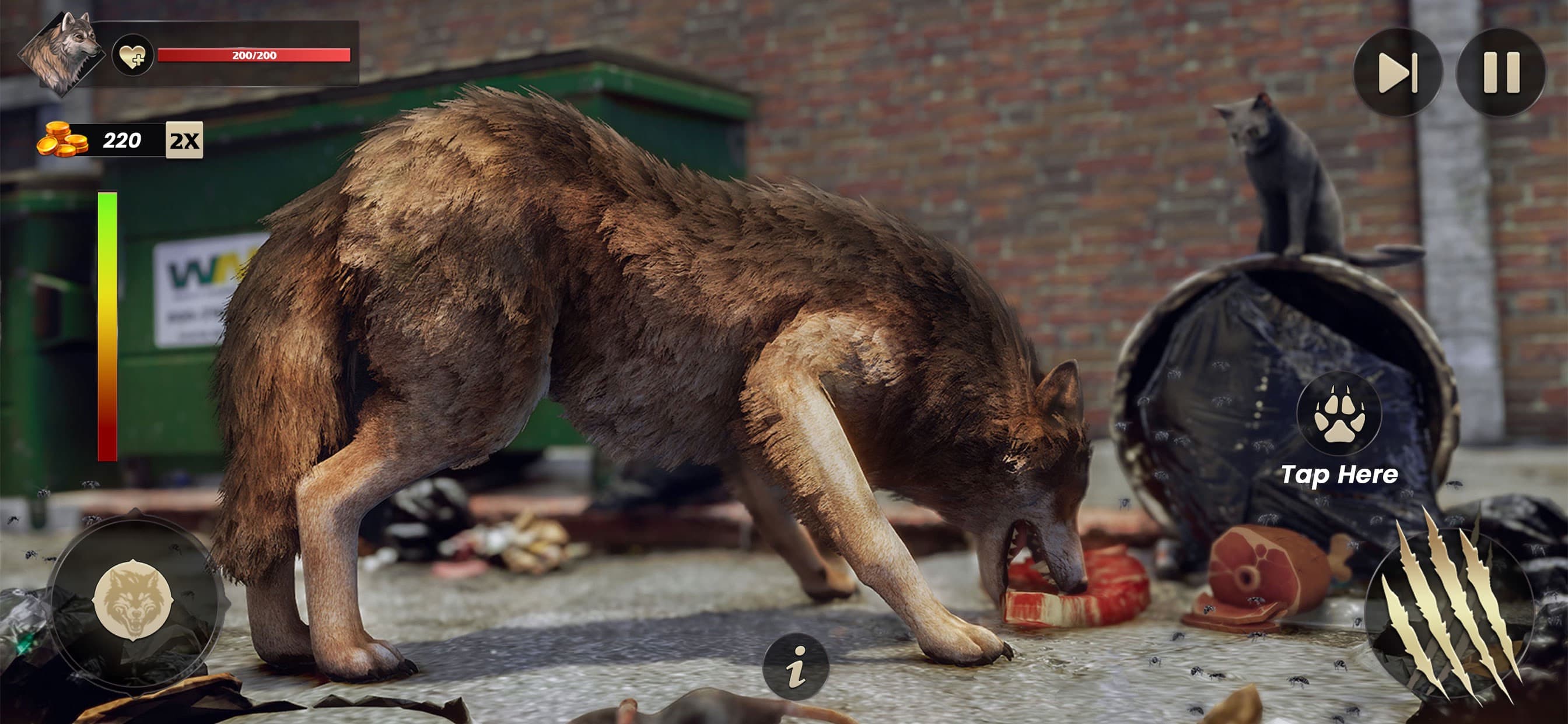 The Wild Wolf Life Sim Games screenshot 4 - screenshot