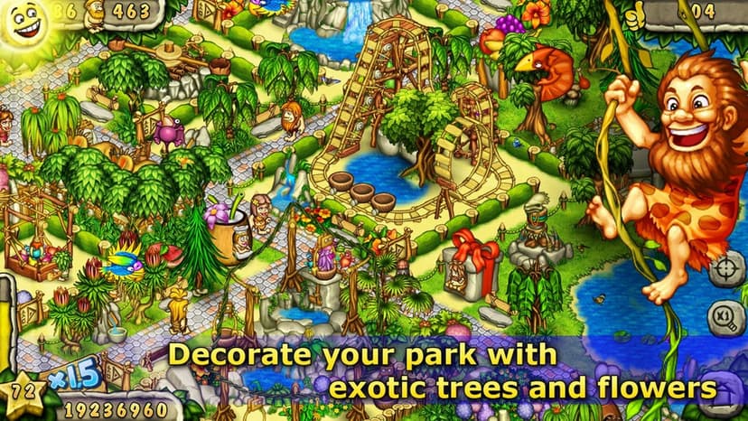 Prehistoric Fun Park Builder screenshot 3 - screenshot