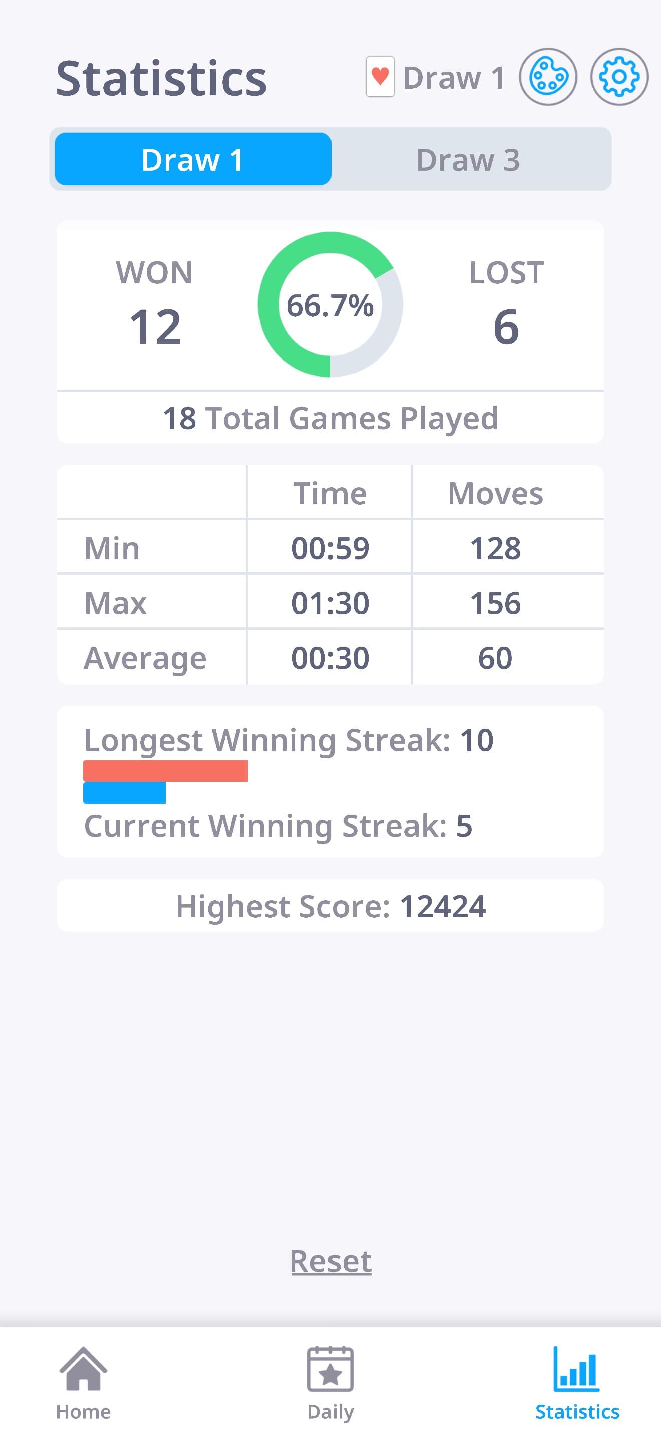 Solitaire. Daily Patience Game screenshot 4 - screenshot