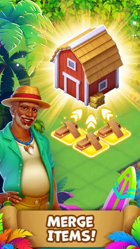 Tropical Merge: Merge game screenshot 1 - screenshot
