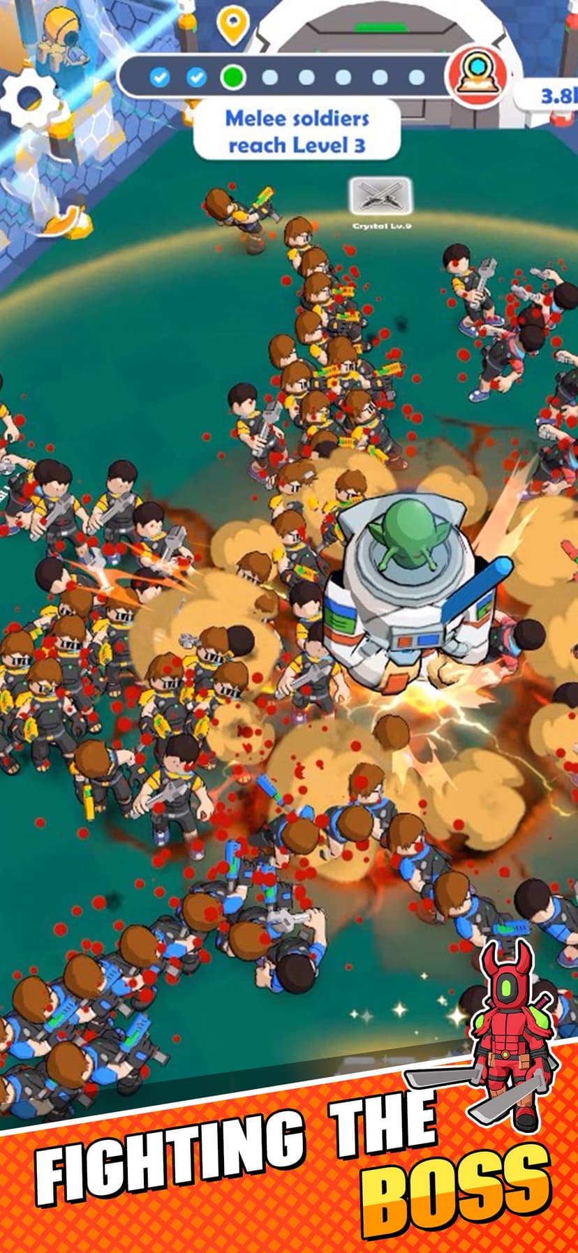 Clone Crazy Footman: Last war screenshot 1 - screenshot