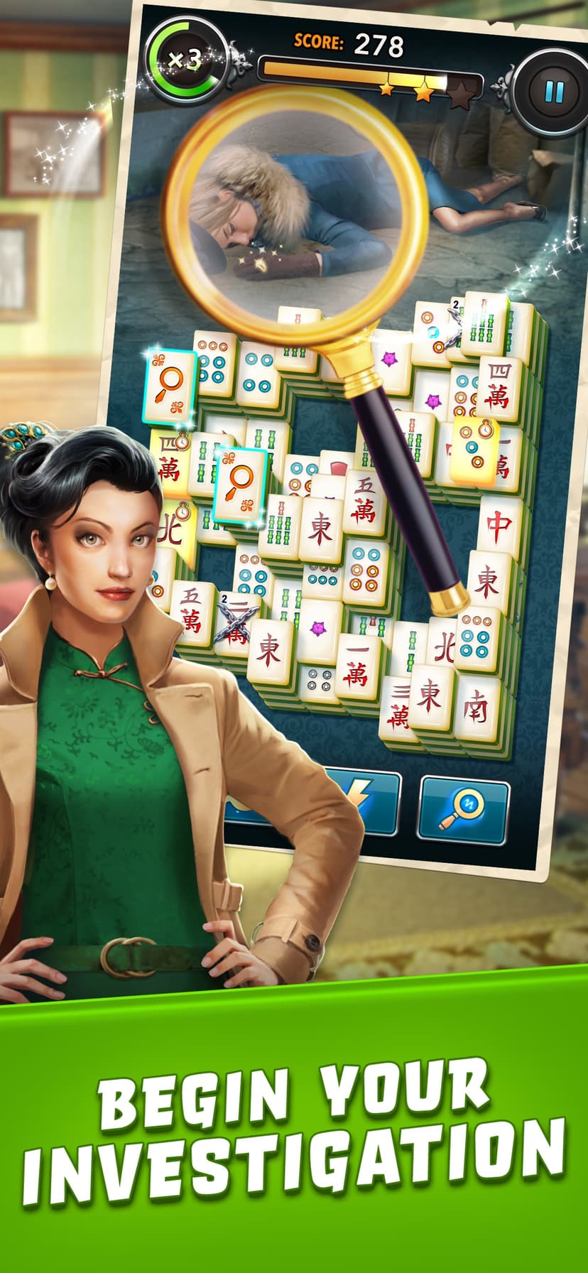 Mahjong Crimes screenshot 2 - screenshot