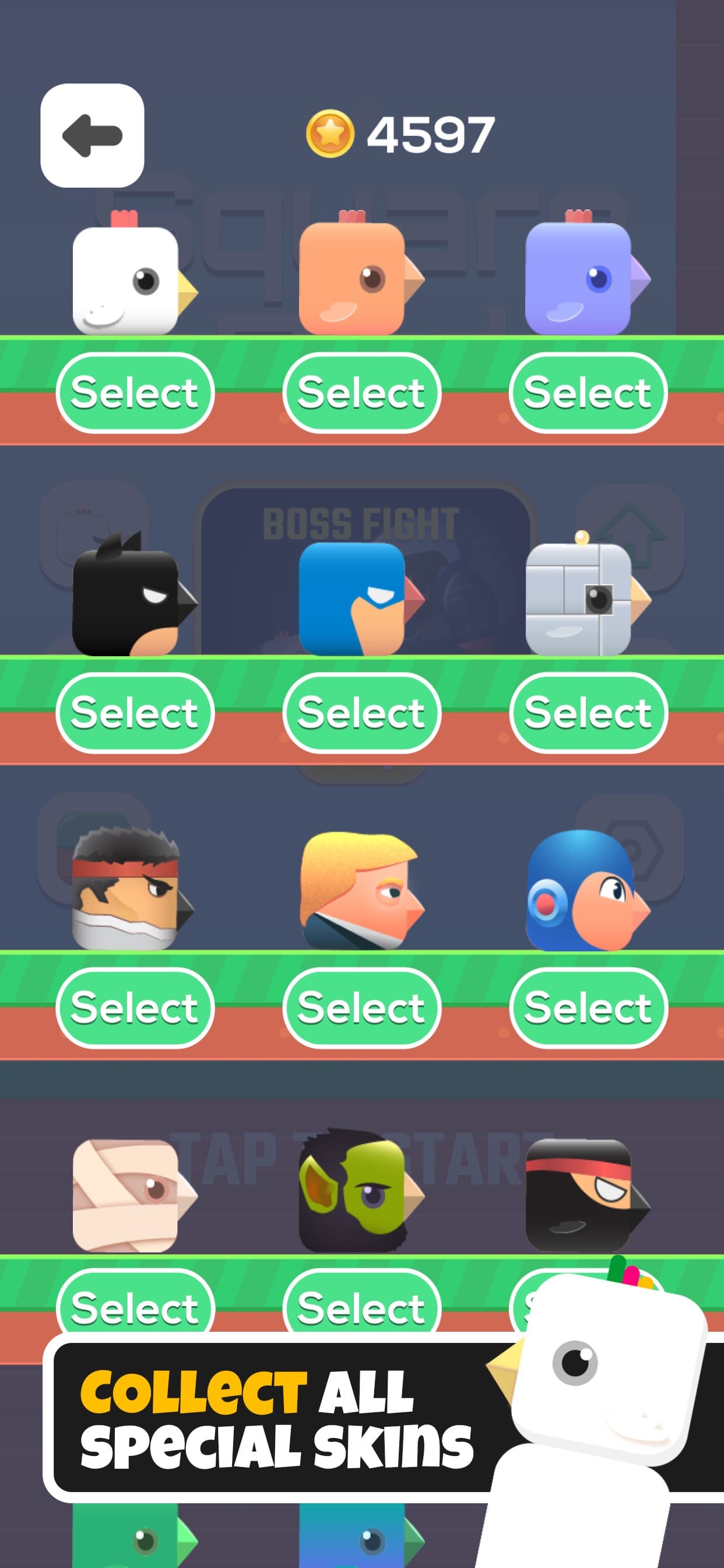 Square Bird - Flappy Chicken screenshot 4 - screenshot