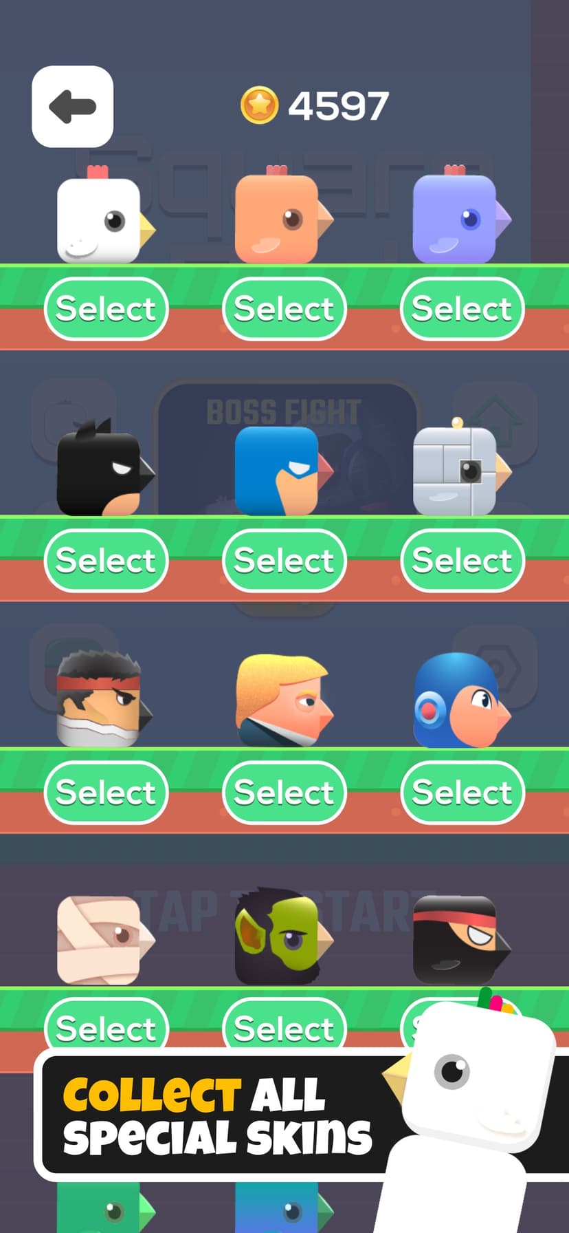 Square Bird - Flappy Chicken screenshot 4 - screenshot
