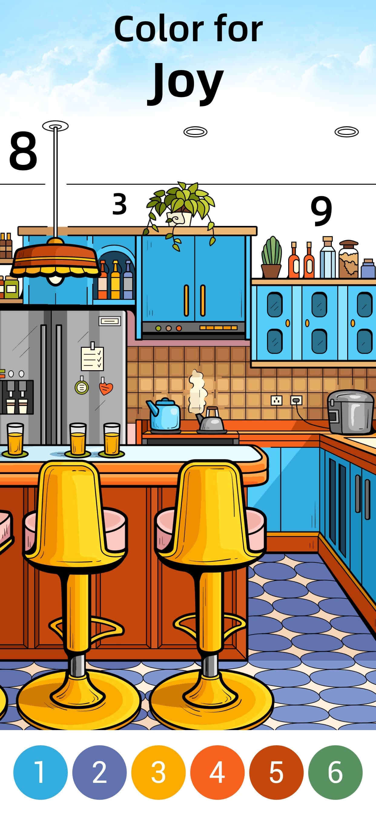 Jolly Color by Numers Game screenshot 8 - screenshot