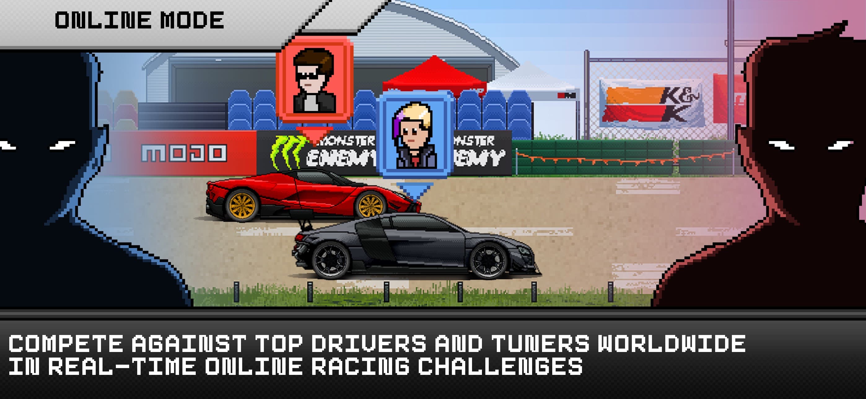 Pixel X Racer: Retro Drag Race screenshot 3 - screenshot