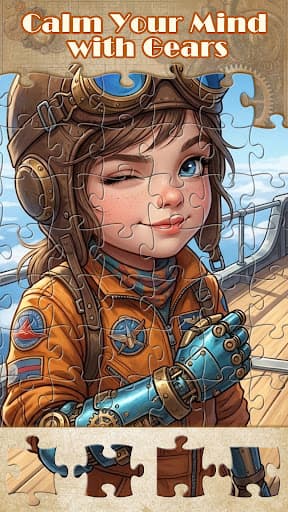 Steampunk Jigsaw Puzzle Games screenshot 1 - screenshot