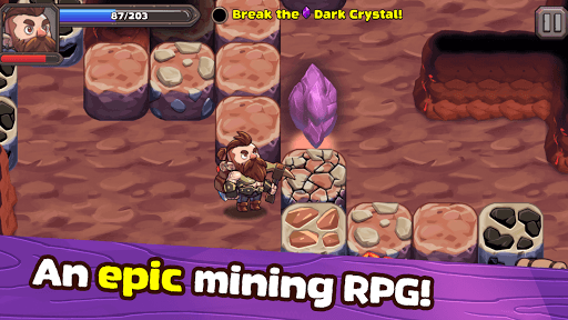 Mine Quest 2: RPG Mining Game screenshot 1 - screenshot