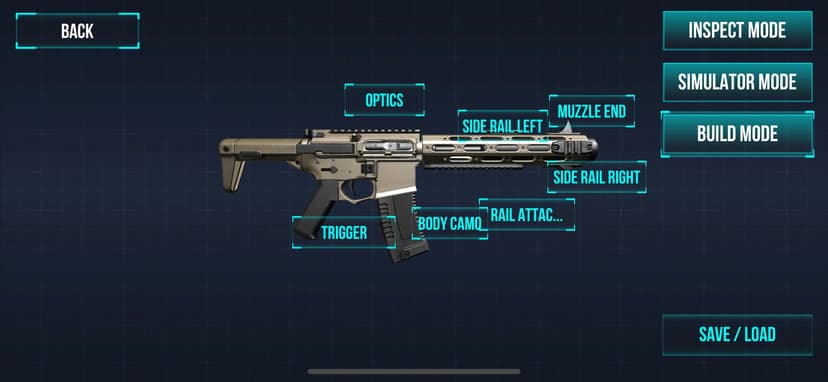 Custom Gun Simulator 3D screenshot 1 - screenshot